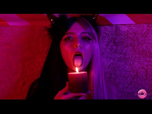 ❤️ Broche apaixonado de Sexy Succubus com preenchimento da boca ☑ Porno real em nós ❌